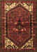 Machine Washable Persian Brown Traditional Rug, wshtr3076brn