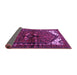 Sideview of Persian Purple Traditional Rug, tr3076pur