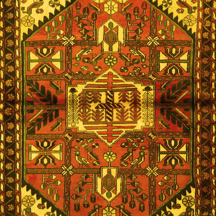 Persian Yellow Traditional Rug, tr3077yw