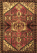 Machine Washable Persian Brown Traditional Rug, wshtr3077brn