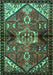 Persian Turquoise Traditional Rug, tr3077turq