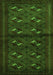 Persian Green Traditional Rug, tr3078grn