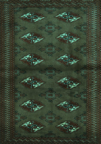 Persian Turquoise Traditional Rug, tr3078turq