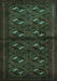 Machine Washable Persian Turquoise Traditional Area Rugs, wshtr3078turq