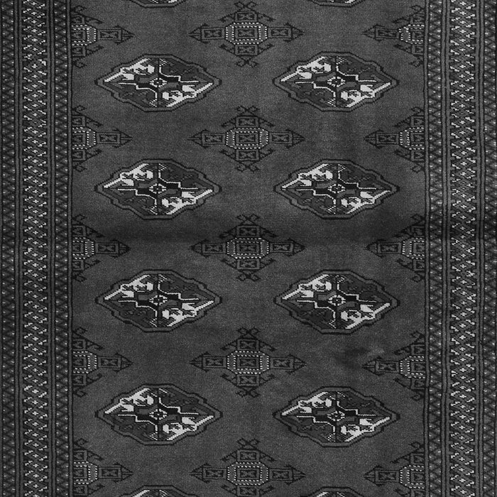 Serging Thickness of Machine Washable Persian Gray Traditional Rug, wshtr3078gry