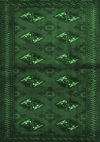 Persian Emerald Green Traditional Rug, tr3078emgrn