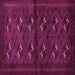Square Persian Pink Traditional Rug, tr3078pnk