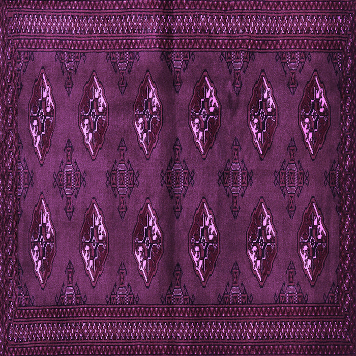 Square Persian Purple Traditional Rug, tr3078pur