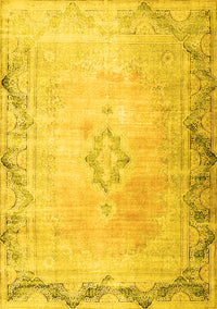 Persian Yellow Traditional Rug, tr3079yw