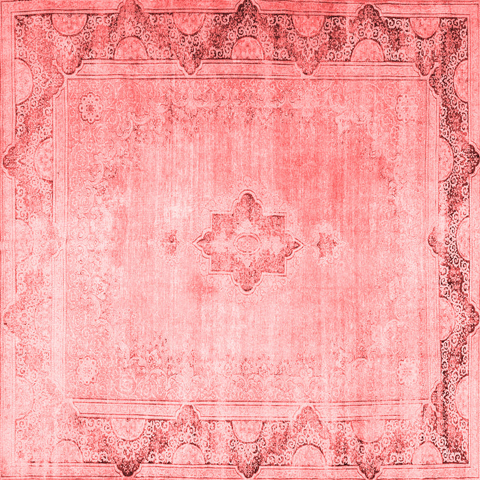 Machine Washable Persian Red Traditional Rug, wshtr3079red