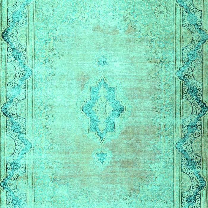 Persian Turquoise Traditional Rug, tr3079turq