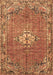 Persian Brown Traditional Rug, tr307brn