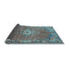 Sideview of Persian Light Blue Traditional Rug, tr307lblu