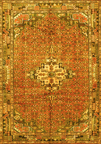 Persian Yellow Traditional Rug, tr307yw