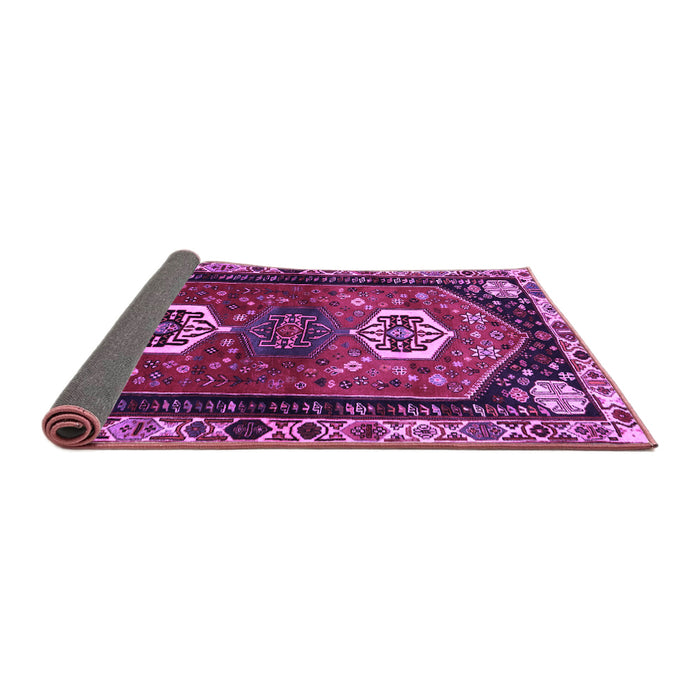 Sideview of Persian Purple Traditional Rug, tr3080pur