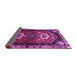 Sideview of Persian Purple Traditional Rug, tr3080pur