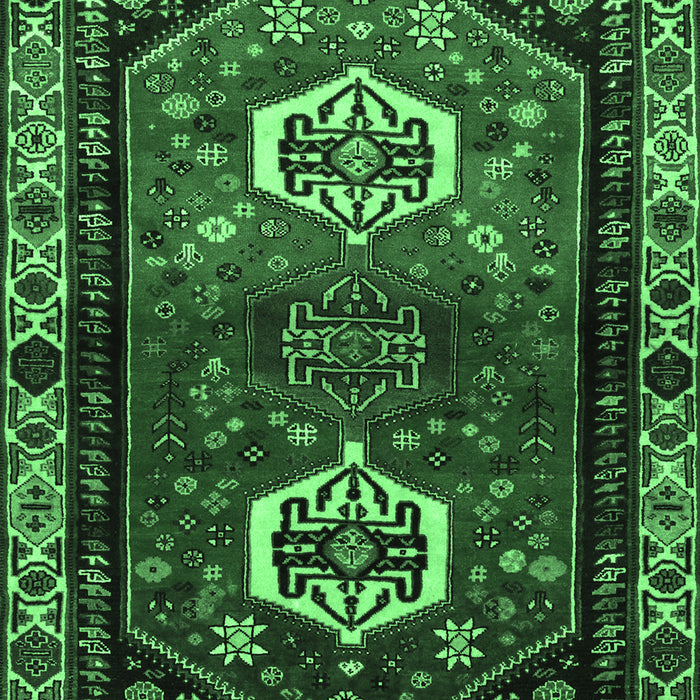Persian Emerald Green Traditional Rug, tr3080emgrn