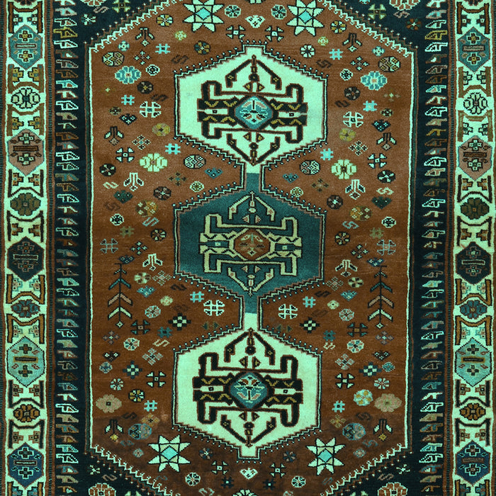 Persian Turquoise Traditional Rug, tr3080turq