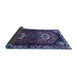 Sideview of Persian Blue Traditional Rug, tr3080blu