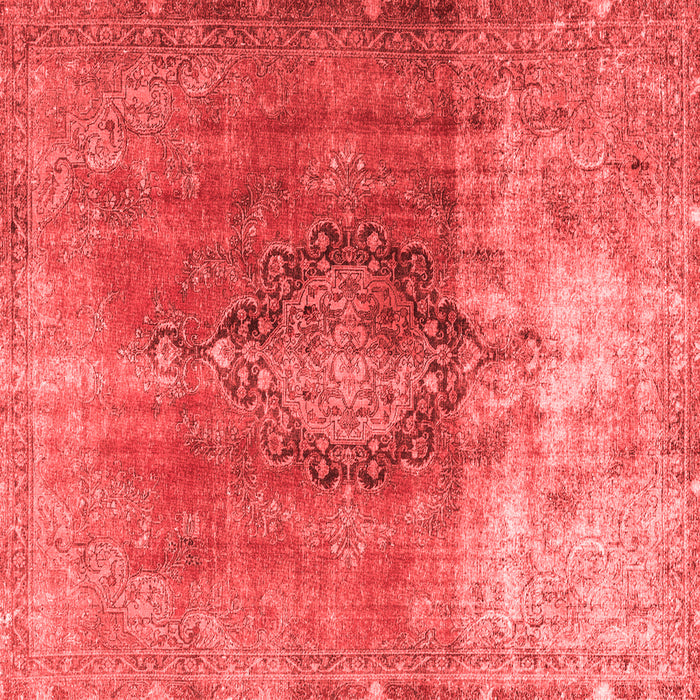 Machine Washable Persian Red Traditional Rug, wshtr3081red