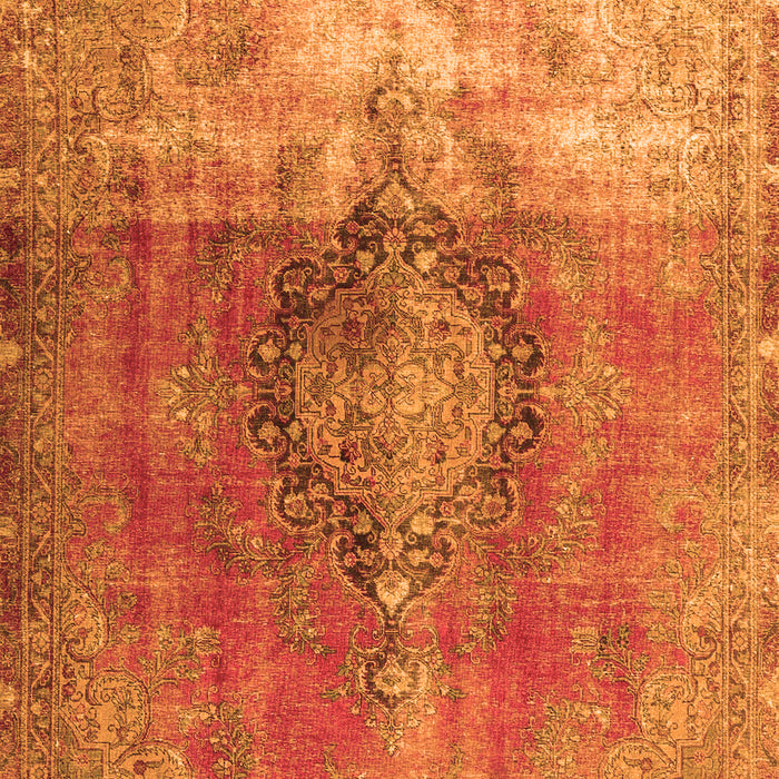 Persian Orange Traditional Rug, tr3081org