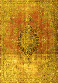 Persian Yellow Traditional Rug, tr3081yw