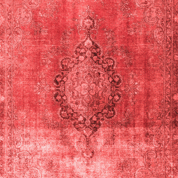 Machine Washable Persian Red Traditional Rug, wshtr3081red