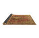 Sideview of Persian Brown Traditional Rug, tr3081brn