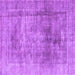 Square Persian Purple Traditional Rug, tr3082pur