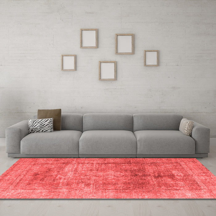 Traditional Red Washable Rugs