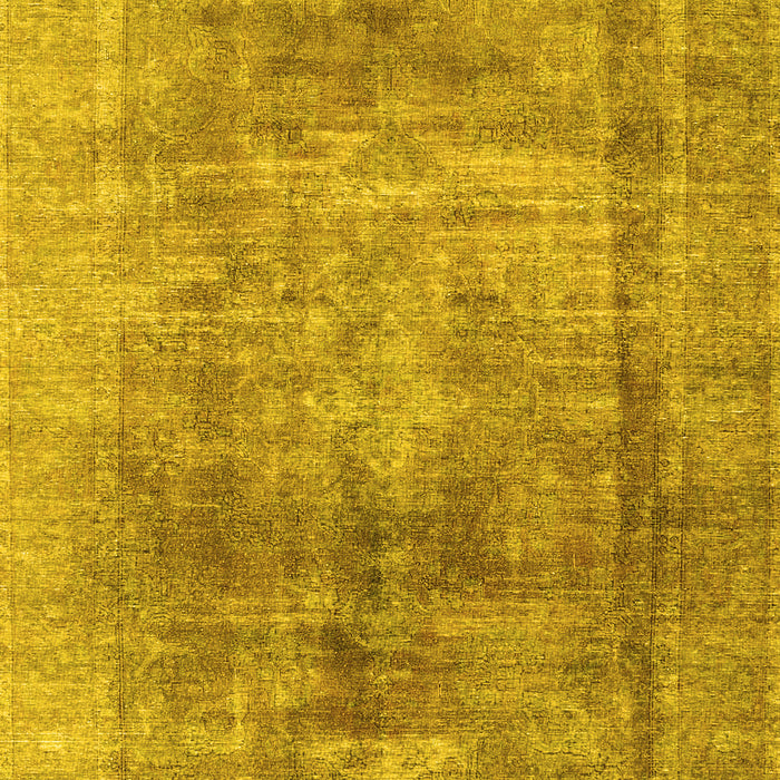 Machine Washable Persian Yellow Traditional Rug, wshtr3082yw