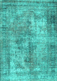 Persian Turquoise Traditional Rug, tr3084turq