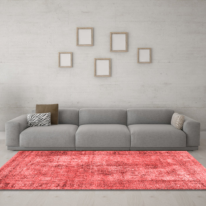 Traditional Red Washable Rugs