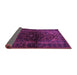 Sideview of Persian Purple Traditional Rug, tr3085pur
