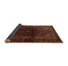 Sideview of Persian Brown Traditional Rug, tr3085brn