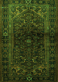 Persian Green Traditional Rug, tr3085grn