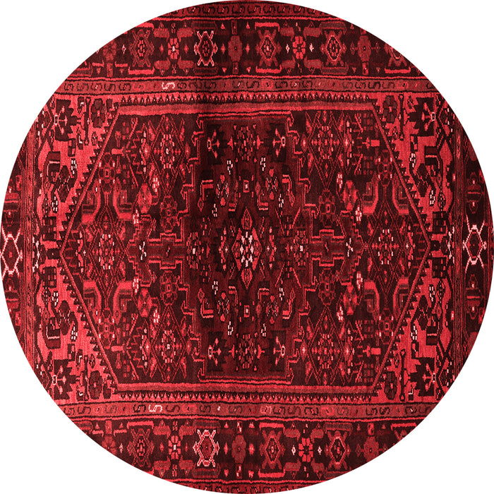 Machine Washable Persian Red Traditional Rug, wshtr3085red