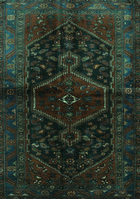 Persian Turquoise Traditional Rug, tr3086turq