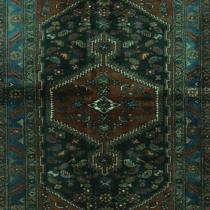 Persian Turquoise Traditional Rug, tr3086turq