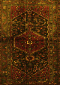 Persian Yellow Traditional Rug, tr3086yw