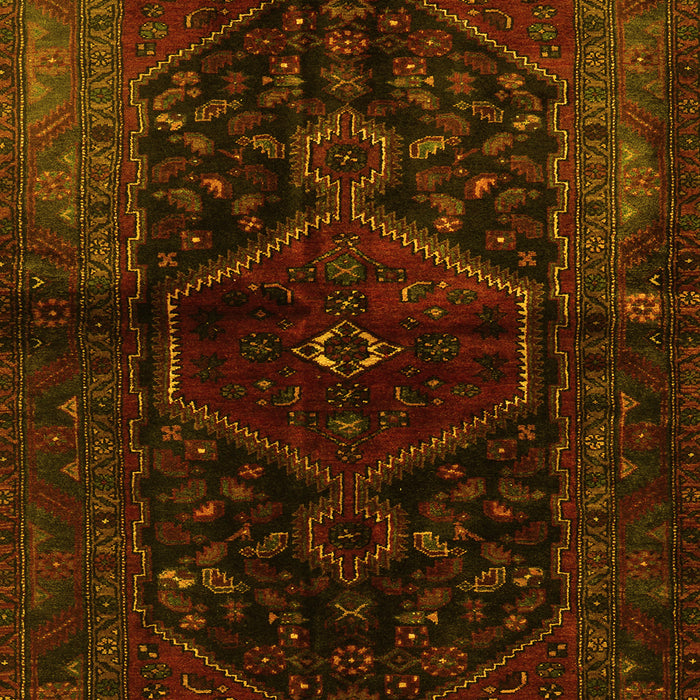Persian Yellow Traditional Rug, tr3086yw