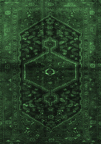 Persian Emerald Green Traditional Rug, tr3086emgrn