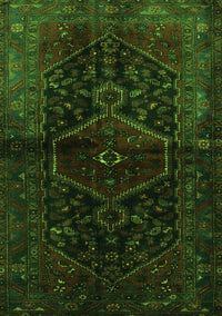 Persian Green Traditional Rug, tr3086grn