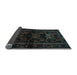 Sideview of Animal Light Blue Traditional Rug, tr3087lblu