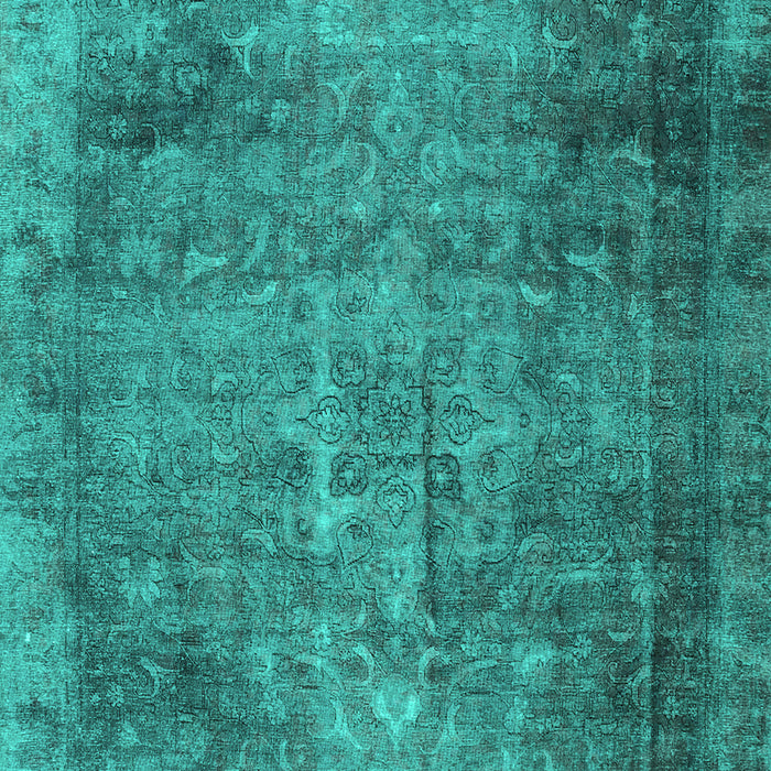 Machine Washable Persian Turquoise Traditional Area Rugs, wshtr3088turq