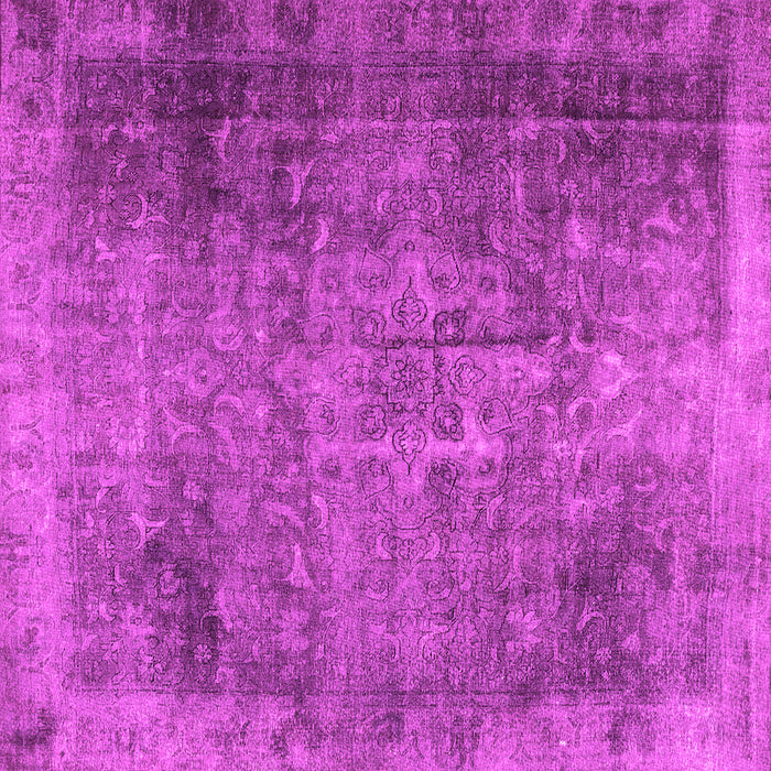 Square Persian Pink Traditional Rug, tr3088pnk