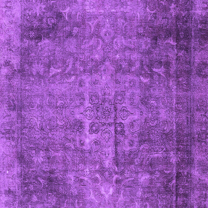 Machine Washable Persian Purple Traditional Area Rugs, wshtr3088pur
