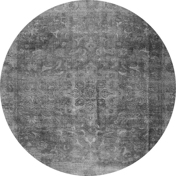 Square Persian Gray Traditional Rug, tr3088gry