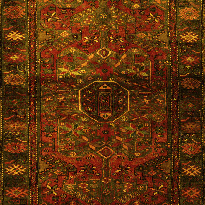 Persian Yellow Traditional Rug, tr3089yw