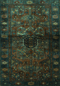 Persian Turquoise Traditional Rug, tr3089turq